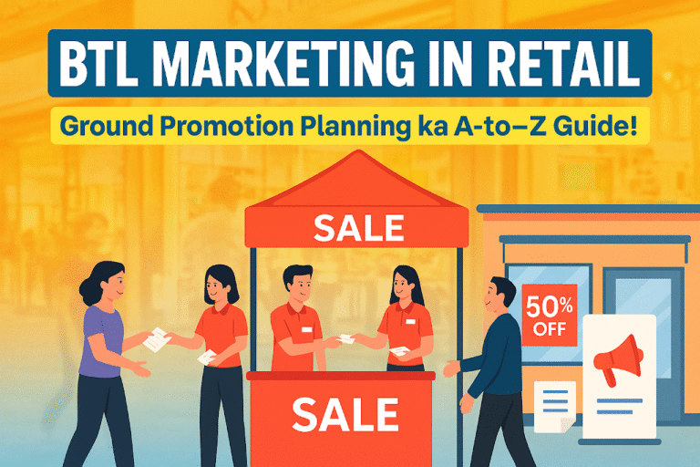 BTL Marketing in Retail: Ground Promotions kaise plan karein?