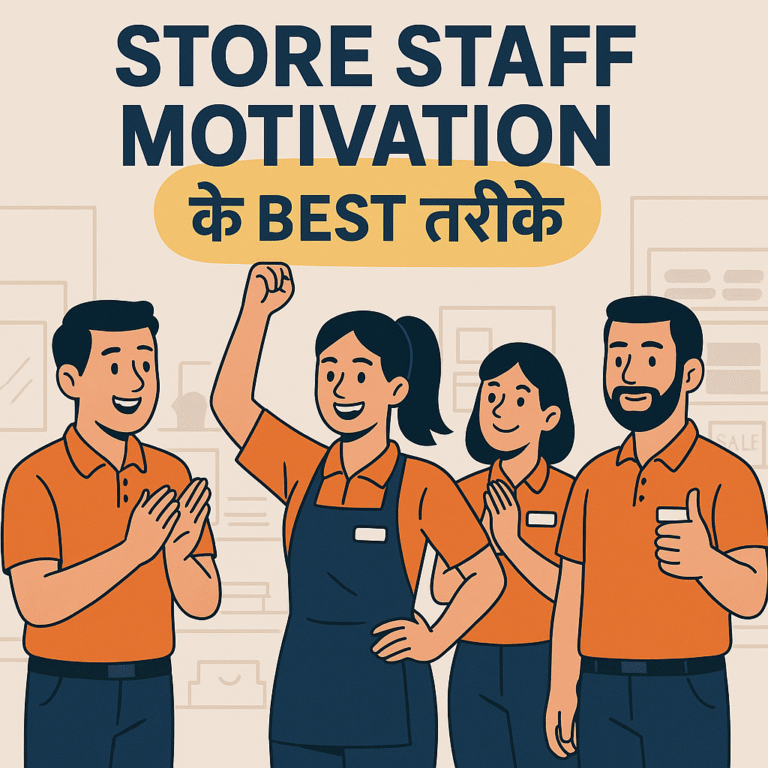 Store Staff Motivation के Best तरीके – Happy Staff = Happy Customers!